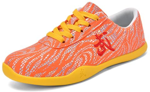 VEACAM Chaussures de Kung Fu Tai Chi pour Hommes, Baskets athlétiques en Toile Flexibles pour la Marche et Le Port Quotidien