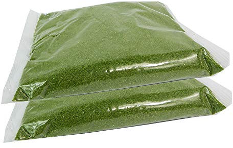 Ghisi Walter Sabbia Colorata Decorazione Sottile 0,4-0,7 mm 2 kg (Verde Oliva)