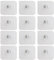12 StückSelbstklebende Haken transparent-Wandkleber ohne Bohren-Klebenagel 5kgWandhaken ohne Bohren-Magischer Haken-Bilder kleben statt bohren-Wandnagel ohne Bohren-Befestigungsset Klebenagel fliesen