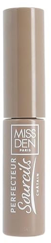 Perfecteur Sourcils - Miss Den - Mascara Sourcils 3 en 1 - Colore, Densifie et Fixe - À l'Huile d'Argan - Teinte 545 Châtain