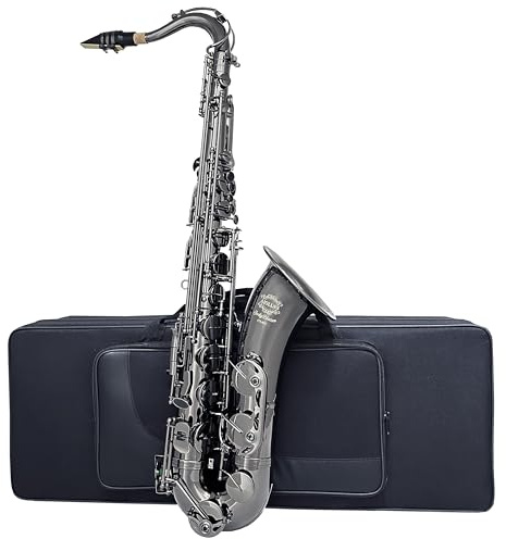 Aiollns Tenor Saxophone JTS-802 B Flat Black Color Beginner/Performer