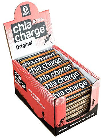 Mini and Big Flapjacks Pack - Chia Seeds - Energy Bar - Healthy Snack Bar - Bars - Running, Gym & Cycling Energy - Nut Free - Lunchbox Snack (Original Sea Salt Flavour, 20 x 80g)