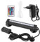 Aquarium Beleuchtung RGB LED Aquariumbeleuchtung Aquarium Bubble Light IP68 Wasserdichtes Aquarium Tauch Licht Unterwasser LED Lampe mit 24 key Fernbedienung(16cm)