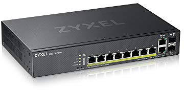 ZYXEL GS2220-10HP-EU0101F commutateur réseau Géré L2 Gigabit Ethernet (10/100/1000) Connexion Ethernet, supportant l'