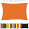 MENGH Sonnensegel Wasserdicht Rechteck, wetterbeständig, Premium Polyester, Viele Längen und Breiten Zur Auswahl inkl Befestigungsseile, Rechteckig 1x2m Orange