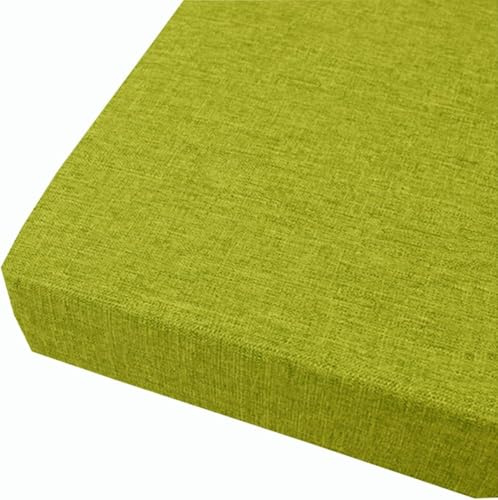 Cuscino per Panca da Esterno 80x40 90x50 100x40 120x40 per Panchina da Giardino Lavabile Rimovibile per Divano Davanzale Interno ed Esterno (Color 11, 90x40x5cm)