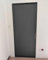 Puerta plegable gris con cerradura, puerta corredera interior para entrada de casa, antesala ducha estable, divisor retráctil con accesorios de montaje (67 x 80 pulgadas)