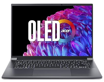acer Swift X OLED, SFX14-72G, Ultra-thin Laptop, 14.5, Intel Core Ultra 7, 32GB RAM, 1TB SSD, NVIDIA RTX 4060