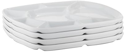 MÄSER Fondueteller Set, Porzellan -