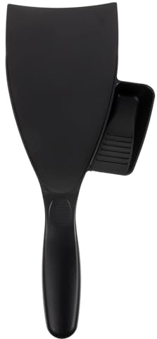 Amosfun Planche de Coloration Coiffure en Abs Noir pour Salon et Maison, Outil de Mèches à Cheveux Facilitant un Processus de Coloration Plus Rapide et Plus Propre