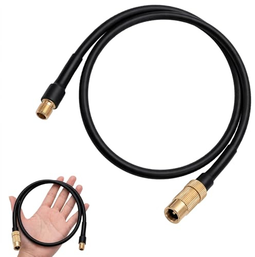GZYCKJ Presta to Schrader Valve Adapter, 2-in-1 Schrader to Presta Valve Adapter Compatible with Bicycle Motorcycle Car Tire