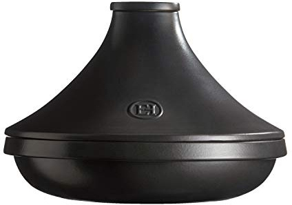 Emile Henry Delight Ceramic Tagine, 4.0 Quart Slate