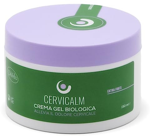 CERVICALM - Crema Arnica Forte Aloe Vera e Artiglio del Diavolo, Pomata Riscaldante per Cervicale, Gel con Arnica Effetto Termico Antinfiammatorio
