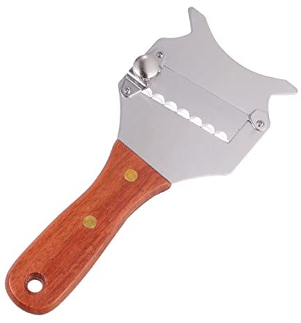 MAGICLULU Râpe à Truffe Portable Inoxydable Trancheuse à Fromage Éplucheur pour Cuisine Outil pour Truffes Marron