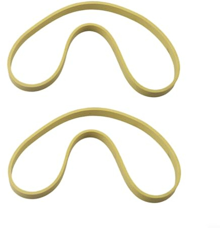 Anelli in gomma per sega a nastro, confezione da 2, accessori essenziali per migliorare le prestazioni sulle seghe per la lavorazione del legno (20,3 cm)