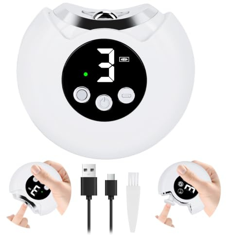 3 in 1 Electric Nail Clippers, 3-Speed Electric Nail Cutter