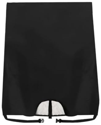 FACAIIO 85 x 65 x 55 cm impermeable para sillín de bicicleta, cubierta de lluvia para niños, para material negro 420D, ligero y plegable, para viajes y bicicletas de montaña