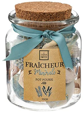 Bocal de Pot - pourri parfumé - minérale - 70g - Atmosphera créateur d'intérieur