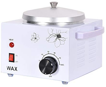 Wachswärmer, Elektrischer Wachsschmelzerhitzer für die Haarentfernung mit einstellbarer Temperatur, Professioneller Salon Enthaarungsrollen-Wachswärmer für Männer und Frauen