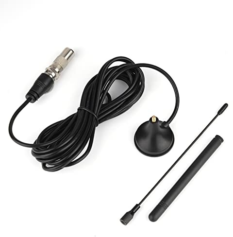 BAFOVY Antenne HD, Téléviseur de Récepteur à Double Antenne Vertical, Mini Portable, Gamme de 50 Milles, Plug-and-Play, compatibilité avec Les Signaux ATSC/ISDB, Conception Professionnelle,