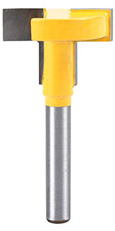 Fraise À Rainurer Pour Rainure En T Et Rail En T Carbure Cémenté Rainure Pour Couteau En T À Bord Droit Rainure Formant Fraisage Outil de Travail Du Bois [27Mm-Jaune]