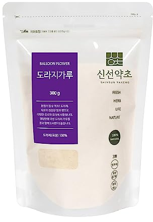 K-Herb Korean Balloon Flower Root Powder | 300g | 1 Pack, Natural Cold Prevention Herb, 도라지