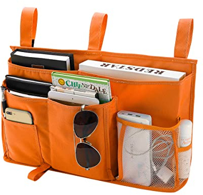 Bseash Organizzatore per letto a castello, borsa di immagazzinamento per letto a 8 tasche, per letto universitario, letto d'ospedale, sponde per letto per bambini, tessuto Oxford 600D