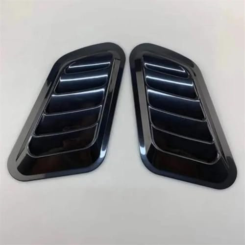 2 Pz Universale Flusso D'aria Di Aspirazione Cofano Cofano Vent Copertura Di Aspirazione Aria Turbina Copertura Del Motore Turbo Cofano Auto Cofano Presa D'aria Griglia Cofano Presa