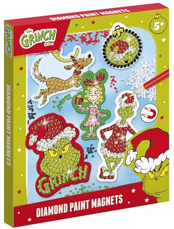 Totum Aimants de peinture diamant The Grinch