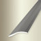 PROVISTON - Anpassungsprofil - Breite: 40 mm - Höhe: 0-18 mm - Länge: 2700 mm - Aluminium eloxiert - Rampe - Edelstahl - Selbstklebend