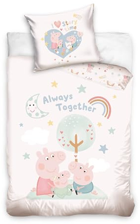 Babybettwäsche Peppa Pig 100 x 135 cm