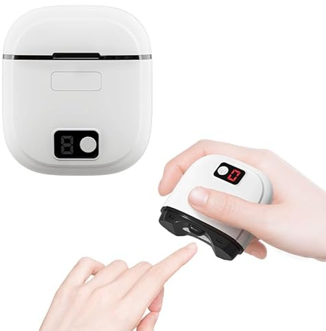 Coupe-ongles électrique, coupe et limage automatiques + récipient pour les rognures d'ongles, coupe-ongles électrique à 3 vitesses et lumière LED pour bébés, enfants, adultes et seniors