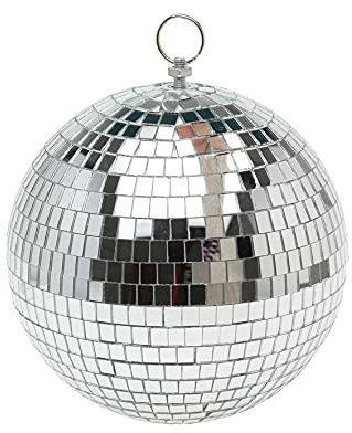 ATOSA 39950 diskokula, 20 cm, silver, unisex – vuxen