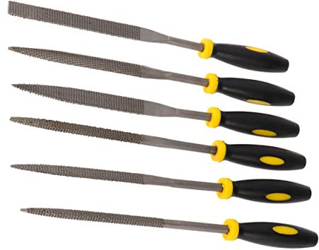 TEHAUX 6Pcs Set Raspa Legname Strumento Di Raspa Di Legno File Di Legno Per La Lavorazione Legno Set Di File 6 Pezzi Set Piccolo File File Di Raspa Di Metallo File Di Raspa Di Legno