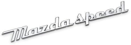 abrupt Logo Auto Emblem für Mazda Speed AutoEx, Abzeichen Logo Buchstaben Wort Emblem Aufkleber, Zeichen Emblem Logo Abzeichen Sticker Abziehbilder,C