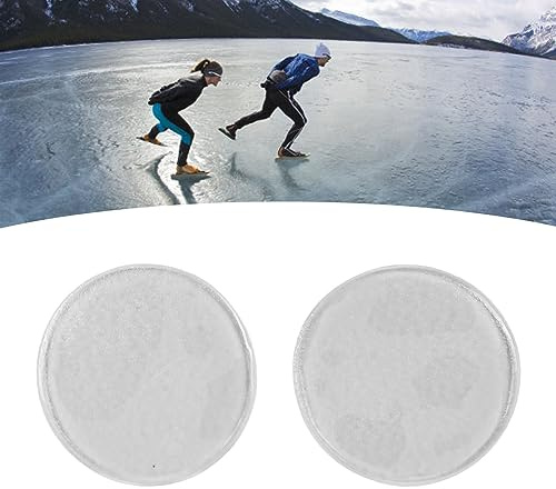 2pcs Ankle Gel Pad, Skate Ankle Gel Discs Cushion Pads, Suitable for Figure Skating, Ice Hockey, Roller Skates, Inline Skates, Ski, Hiking