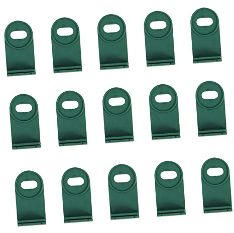 KITANDOVE 50stücke Kunststoff Gewächshaus Clips Eckhaken Einfachen Befestigung Von Schattiernetzen Und Pflanzenhaltern Für Garten Und Gewächshausnutzung