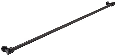 Lwuey Hanging Rod With Magnetic Hooks, No Drill Pole For Metal Door Fridge Towel Bar Strong Magnet Hook Hanger Kitchen Dishwasher Washing Machine Whiteboard Classroom Camping Table Portable