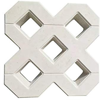 MITINGER Stampo per Pavimentazione,Stampi per Cemento Fai da Te Square Garden Percorso concreto di plastica Mattone cassaforma propilene da marciapiede pedonale Giardino Costruzioni Accessori