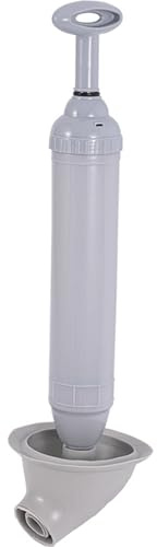 ZYEKIU Déboucheur de Toilette à air Comprimé, Ventouse Deboucheur WC Têtes de Piston et Gonfleur Débouchage Canalisation Débouchage pour Toilette Baignoire Déboucheur WC Deboucheur Canalisation (gris) | PöMpel Nettoyeur de bec avec puissance d'aspiration haute pression, facile d'entretien, pour toilettes, lavabos
