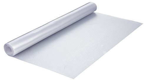 haggiy Schubladeneinlage - Küchenschrankeinlage 200 x 48 cm, rutschfest und elastisch (Transparent)