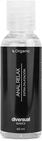 Diversual Lubricante Anal Relax para Sexo Anal - Lubricante Dilatador y Relajante a Base de Agua - Extra Dilatación - 60 ml