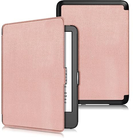 Flyorigin Hülle für Kindle Voyage (2014 veröffentlicht) PU Lederhülle für Kindle Voyage Smart Sleep/Wake Schutzhülle