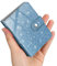 Fintie Mini Fotoalbum für 2x3 Zoll Filme - 52 Taschen kleine Alben für Fujifilm Instax Mini Sofortbildkamera/Polaroid Hi-Print Bilder, Kpop Fotokartenhalter Binder, Glitzerndes Blau