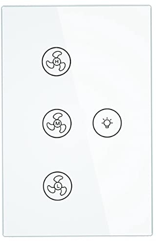 Harewtwy smart takfläkt väggbrytare smart liv/Tuya app fjärrkontroll olika hastighetskontroll