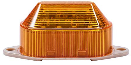 Othmro LTE-5051 12 V 3 W varning ljusgul stroboskop ljussignallampa starkt industriellt ljus 1 st
