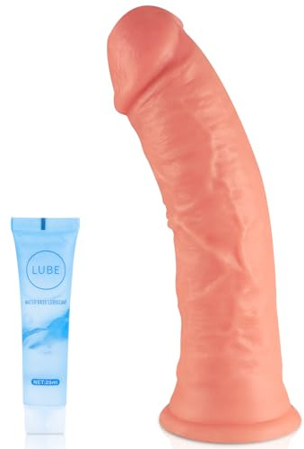 7.5 inch Fantasy Silicone Knotted Dildo Realistic Beginner's BBC Dog Dildo Safe Silicone Fantasy Knot Dildo Unique Texture for Enhanced Sensation Couples St (Flesh)