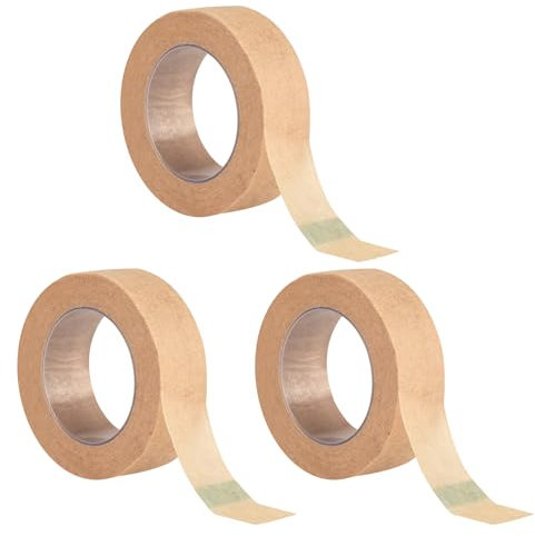 APOMOONS 3 Rollen Micropore Tape Hautfarben, 1.25cm Mikroporen Band, Atmungsaktiv Nose Tape, HandzerreißBar Nasentape Gesichtstape, Hautband zum Fixieren und Verbinden