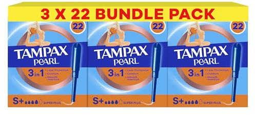 TAMPAX Pearl Super Plus 3x22