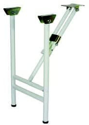 Flores Cortes 39030 - Pata blanca plegable para mesa